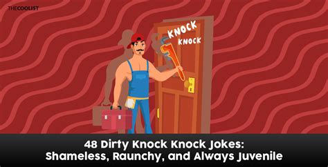 dirty knock|50 Dirtiest Knock Knock Jokes That You Can Tell In .